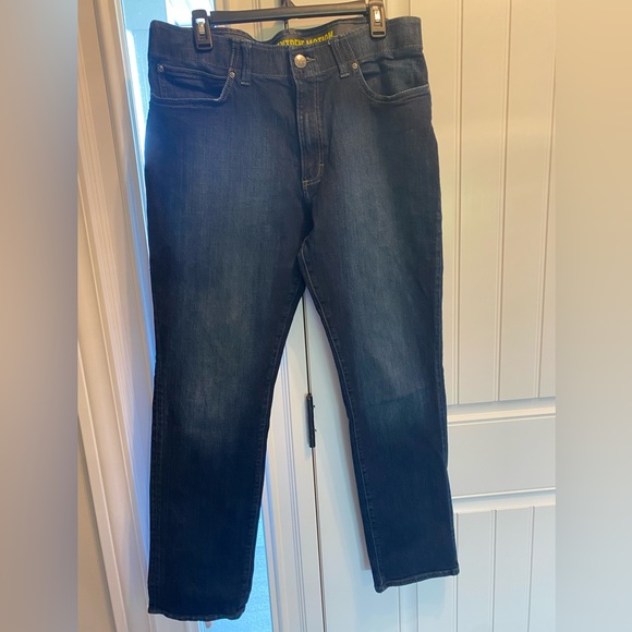 Lee Men's Dark Blue Straight Jeans - Picture 1 of 4